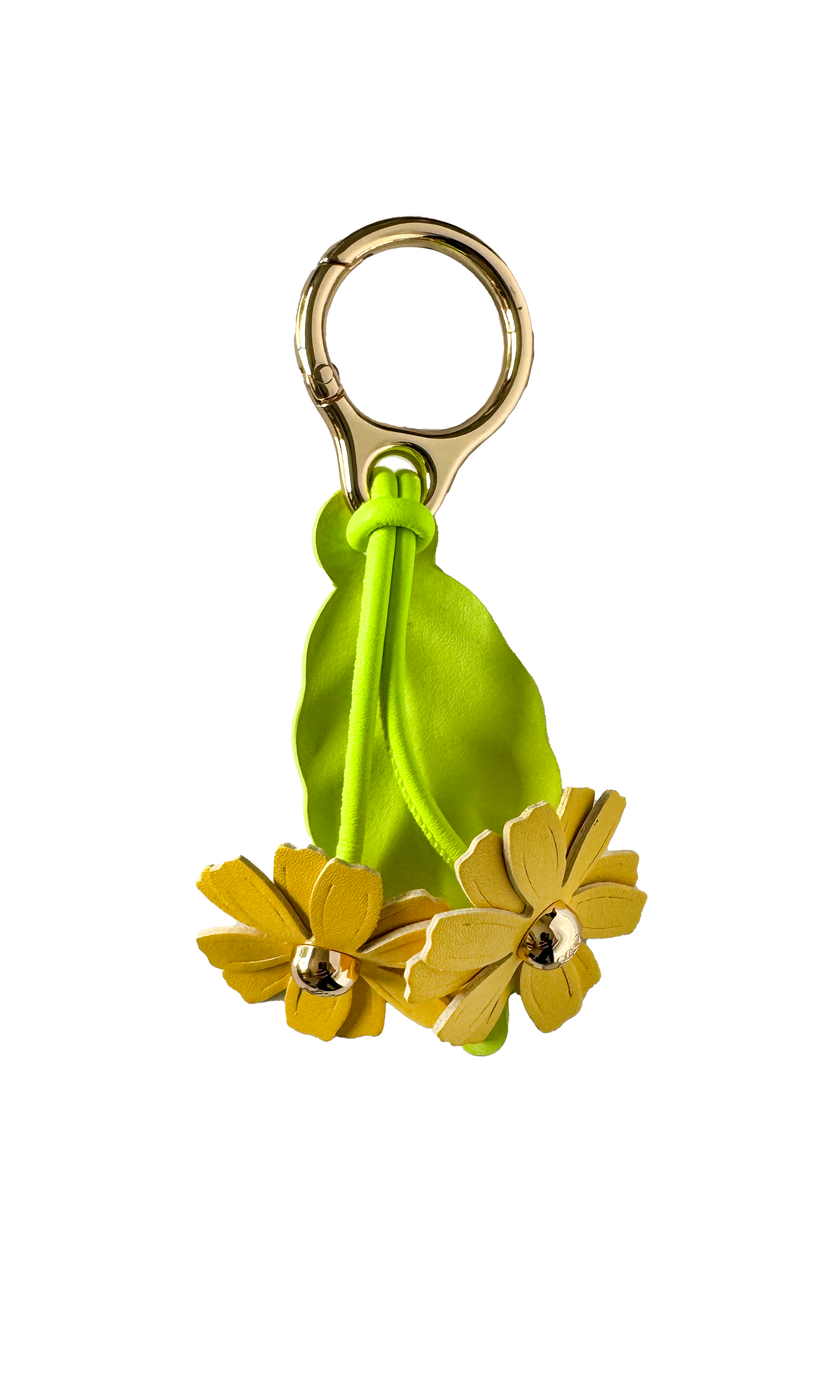 Yello flowers with leaf