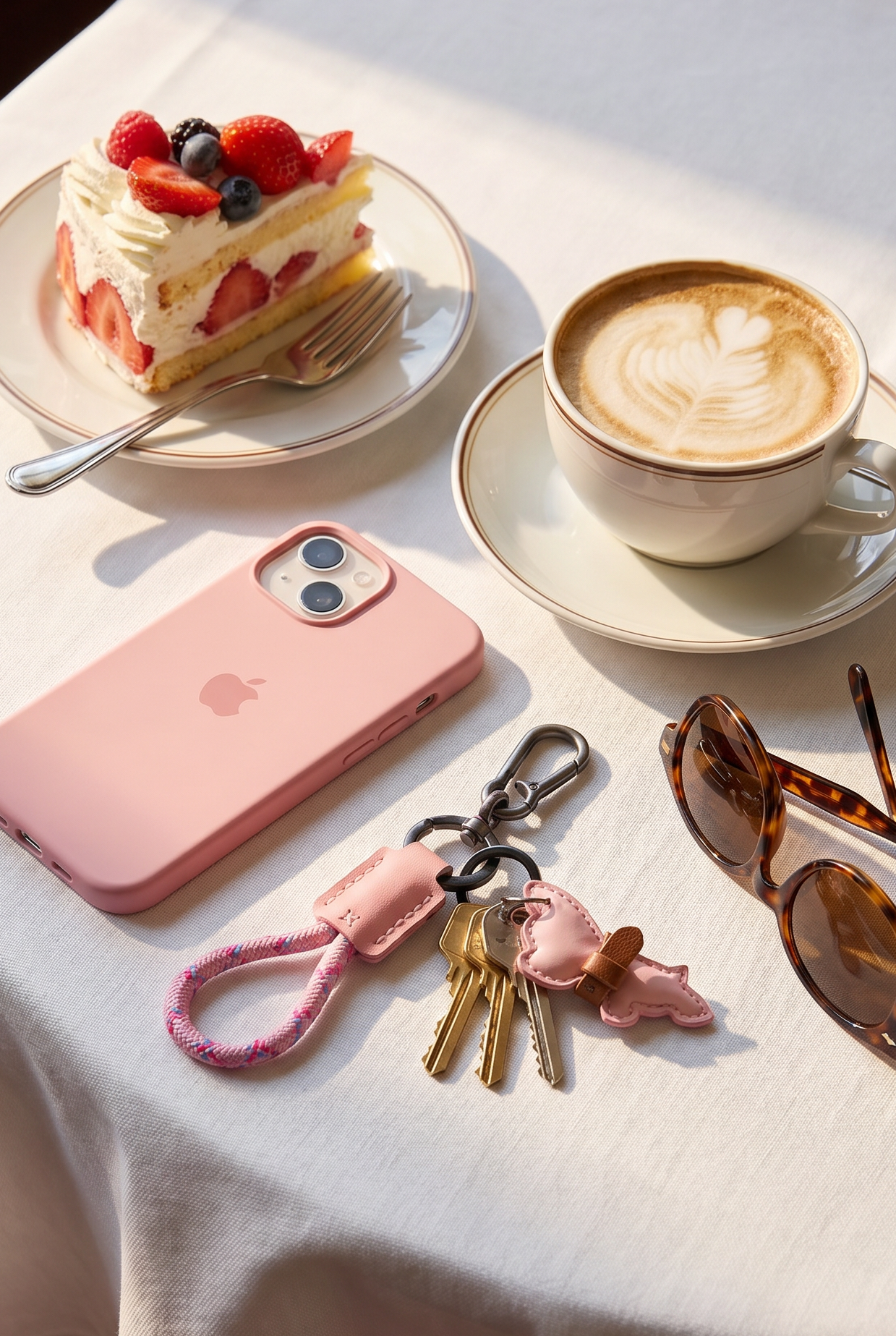 Puppy key chain
